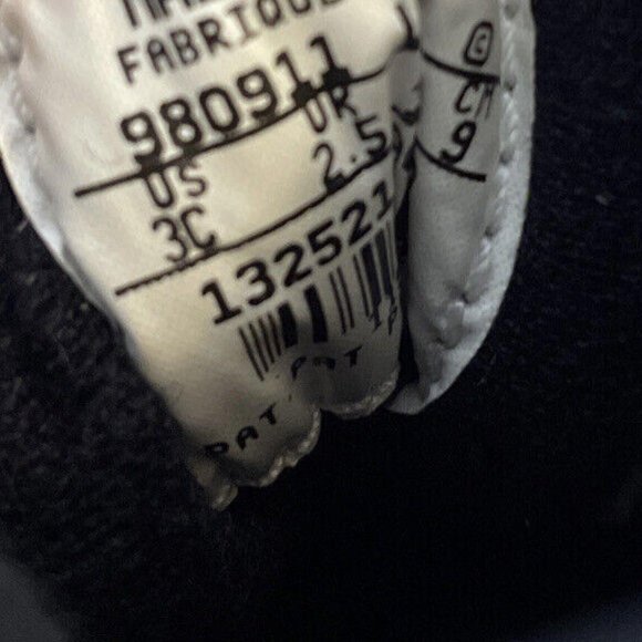 Baby TEAM JORDAN crib hightop laceup shoes in BLACK/WHITE Shoes Size 3C - VGUC - Picture 2 of 9